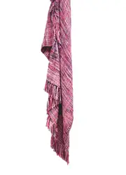 Rans Oslo Summer\Winter acrylic weaved Woven Throws 127x152cm - Barbie Doll