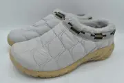 Merrell Womens Size 9.5 Encore Ice 4 Puff Lunar Insulated Slip On Clogs Shoes