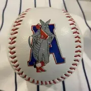 Vintage Amarillo Armadillos Texas Louisiana League Baseball Ball Souvenir