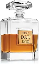 Father's Day Gifts for Dad Husband, Best Dad Ever Whiskey Decanter, Liquor Decanter - 40oz