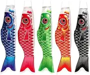 55cm Japanese Windsock Carp Flag Sailfish Fish Wind Streamer Red Red Superior Quality and Creative Convenient and Attractive