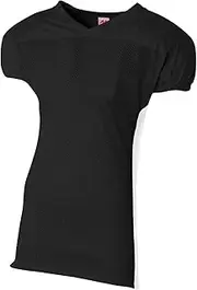 NB4205 A4 YTH TITAN FOOTBALL JERSEY BLACK/ WHITE XS