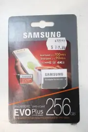 Samsung microSDXC UHS-I Card EVO Plus with SD Adapter 256 GB