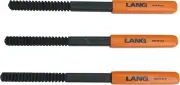 Lang Tools 2573 3-Piece Thread Restorer File Set, Black