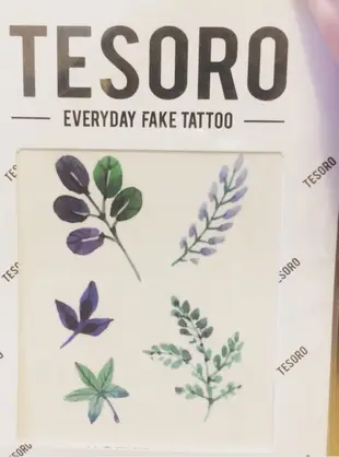 TESORO 韓國 刺青貼紙