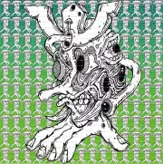 Handmurai & Bart by Benjamin Santos BLOTTER ART perforated tabs psychedelic