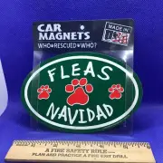 Imagine happy howl- idays , Car Magnet, 4” x 6” S3