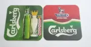 CARLSBERG BEER Mat Coaster Malaysia 2014 BARCLAYS PREMIER LEAGUE Football EPL