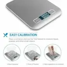 5kg/1g LCD Steel Stainless Electronic Digital Scale Kitchen Food Cooking Scale