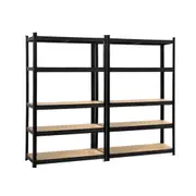 2x1.8M Garage Shelving Rack Heavy Duty Warehouse Storage Pallet Shelf