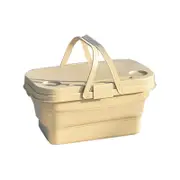 3 In 1 Folding Picnic Table & Basket