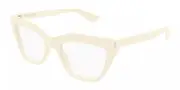 Saint Laurent SL 760 004 Men's Glasses White Size 99 - Private Health Rebate - Blue Light Block Available