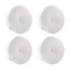 4 Pack Motion Sensor LED Night Light,USB Rechargeable Wall Decoration9403