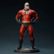 Mr. Incredible 3D Print Garage Kit Figure Model Kit Unassemble Unpainted GK