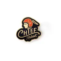 在飛比找蝦皮購物優惠-任我行騎士部品 CHIEF Logo Enamel Pin 