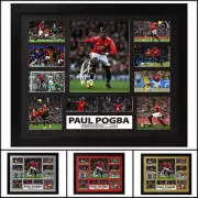 Paul Pogba Signed Framed Memorabilia Limited Edition V2