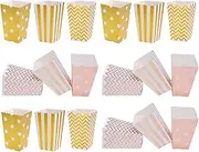 Cabilock Unique Creative Paper Boxes 36 Pcs Snack Storage Perfect for Parties Events