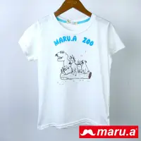 在飛比找蝦皮購物優惠-mini maru.a (73) 童裝 動物公園 T恤 短袖