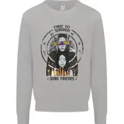 Time to Summon Some Friends Ouija Board Mens Sweatshirt Jumper