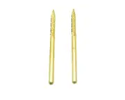 Startool Nail Drill Bit 3/32" Cone (Small) Gold Under Nail Cleaner ( 2 Pieces )