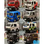 現貨 老周微影 壓克力盒包裝 TOYOTA HIACE TINYQ 貨車 麵包車 順豐 Q車 TOMY CHORO Q