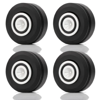 4PCS Speaker Isolation Feet Pads Aluminum Alloy Stand for Amplifier Turntable