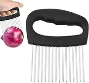 Onion Slicer,Veggie Chopper Onion Slicer Tool | Manual Kitchen Gadgets Stainless Steel Food Chopper Slicing Tool for Eggs Veggie Avocado Potato Lemon Meat