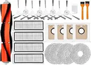 [YBVABE] Replacement Accessories Kit Compatible with Dreame L10s Ultra/Xiaomi X10+Robot Vacuum 【Not for L10s Pro Ultra Heat / L10s Ultra Gen2 】 （ 24Pack）