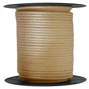 ANCHOR ROPE DOCK LINE 3/8" X 200' BRAIDED 100% NYLON JUTE MADE IN USA