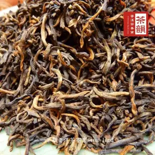 【茶韻】普洱茶2004年珍藏金針白蓮熟散茶乾倉存放漸轉荷香300g紙罐裝2入(普洱茶葉禮盒)