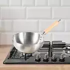 Nonstick Wok Uncoated Frying Pan for Induction Electric Stovetop