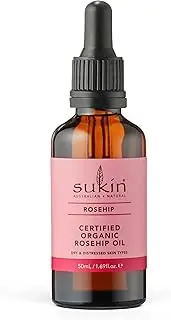 Sukin Rosehip, Certified Organic Rosehip Oil, 50ml