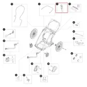Thule Cargo Bag Clip Pannier for Chariot Cross Sports 2