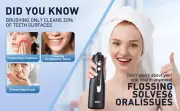 Water Dental Flosser Teeth Pick-4 Modes Cordless Oral Irrigator- 300ML PORTABLE