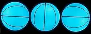 Glow Balls! Glow in The Dark Mini Basketball