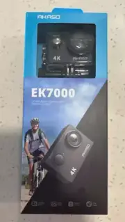 New Akaso EK7000 4K 30FPS 98FT Waterproof Action Camera 170° Wide Angle