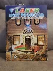 Laser Light Projector QS-25L Christmas Light Projector Remote Control New Sealed