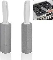 Cleaning Pumice Stone for Stove Grates, Water Rings and Stains Removal (2 Pack)