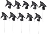 Beaupretty 10PCS Adjustable Spray Trigger Nozzles Replacement Heads for Standard Bottles Durable Spraying for Gardeners Cleaners and Home Use