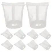 10 Pcs Lower Pot Filter Paint Sprayer Replacement Mesh Filters Strainer