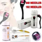 192/540 Micro Needles Titanium Derma Roller Dermaroller Anti Aging Scars Skin