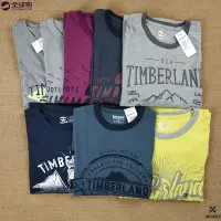 在飛比找Yahoo!奇摩拍賣優惠-小兵吉吉 Timberland/添柏嵐 男士休閒有機棉印花圓