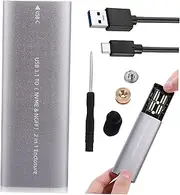 Ssd External Hard Drive Lightweight 3.1 c Enclosure for Laptop Fast Data Transfer