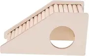 Generic Guinea Pig House Ladder Wooden Climbing Ramp for Small Animals Safe Natural Fun Multi Purpose for Hamsters Chinchillas Gerbils and More Habitat Decor