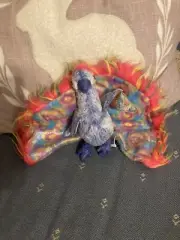 Flashy The Peacock beanie baby With Tags!