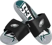[FOCO] Men's NFL Team Logo Sport Shower Foam Slide Flip Flop Sandals