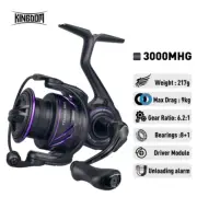 Tegmen Pro Spinning Fishing Reel 9Kg Max Drag 6.2:1 High Speed Gear Ratio 8+1BB