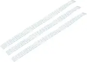 uxcell FFC Flat Flexible Cable, 24Pin AWM 20624 80C 60V VW-1 0.5mm Pitch Power Ribbons Cable for LCD TV Car Audio DVD Player Laptop, 200mm Length 3Pcs