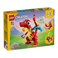 在飛比找樂天市場購物網優惠-LEGO 樂高 CREATOR 創意系列 31145 紅龍 