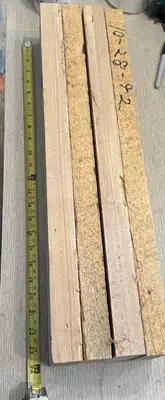 Basswood Carving Wood~Air Dried~Old 1.5”x3.75”x96” 4pieces 24” Each~Read All